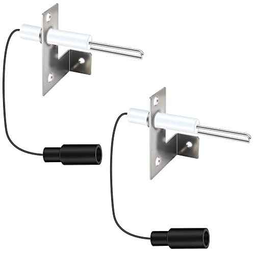 Saillong 2 Packs RV Water Heater Parts, Spark and Sensor Electrode, 2-Prong, Compatible with 93868 Atwood, Water Heater Igniter Repair Replacement Parts for RV, Camper, Trailer and More - Image 1