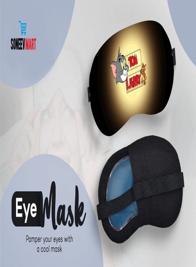 SONEEV MART HENEESO Therapeutic Cooling Gel Eye Mask for Relaxation and Better Sleep - Image 2