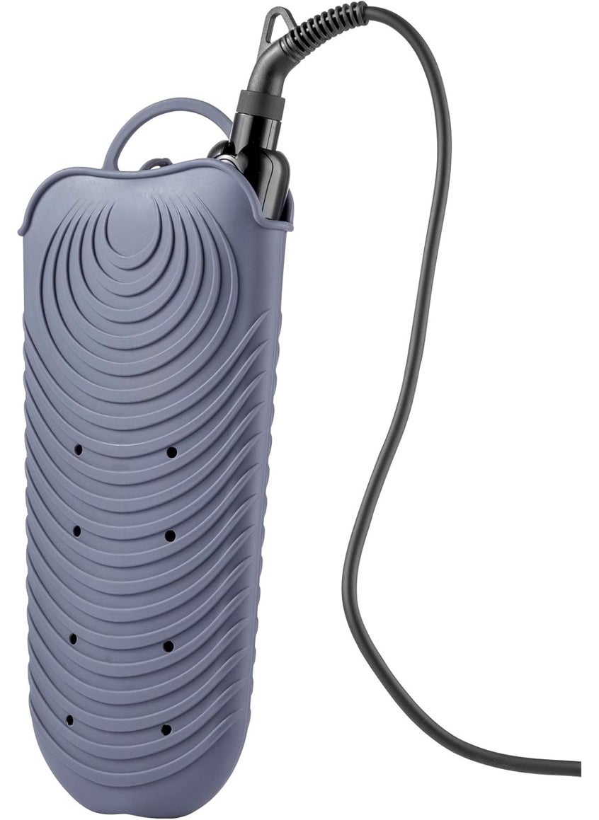 ZAXOP ZAXOP Silicone Heat Resistant Holder Mat Pouch for Flat IronCurling IronHot Hair ToolsGrey 