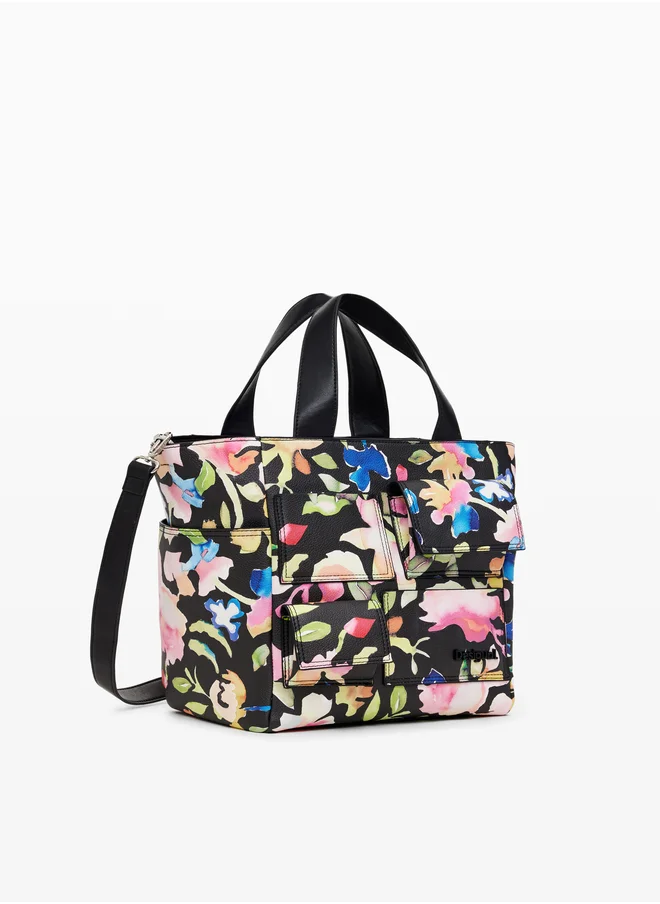 DESIGUAL Floral Shoulder Bag