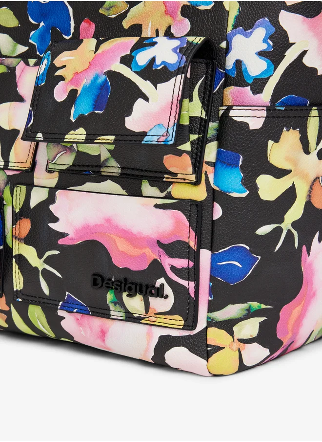 DESIGUAL Floral Shoulder Bag