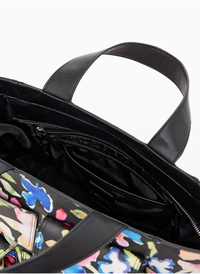 DESIGUAL Floral Shoulder Bag