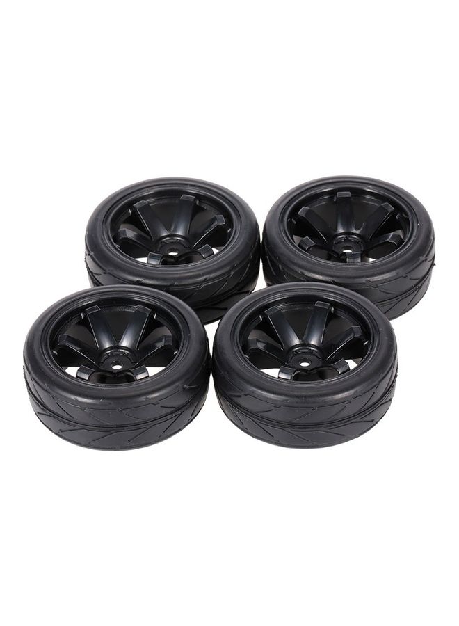 NIBEMINENT 4-Piece 1.8 Inch 65mm off-Road Car Wheel Rim And Tyre - Image 1