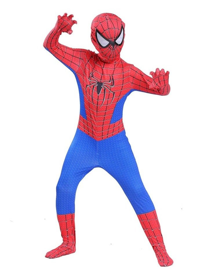 AUTOYSUR Spider Man Costume Cosplay Set 3D Style Superhero Cosplay Full Body Bodysuit Spandex Jumpsuit for Kids Spider Man Dress Up - Image 2