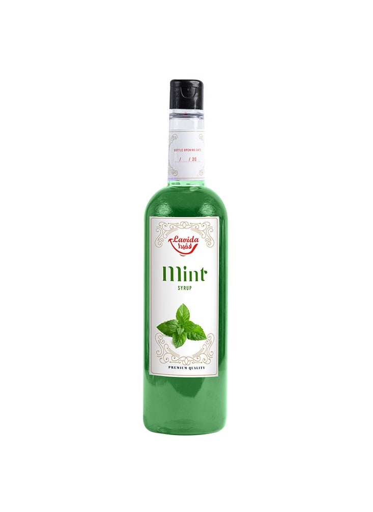Lavida - Mint Syrup ,400 Ml - Image 1