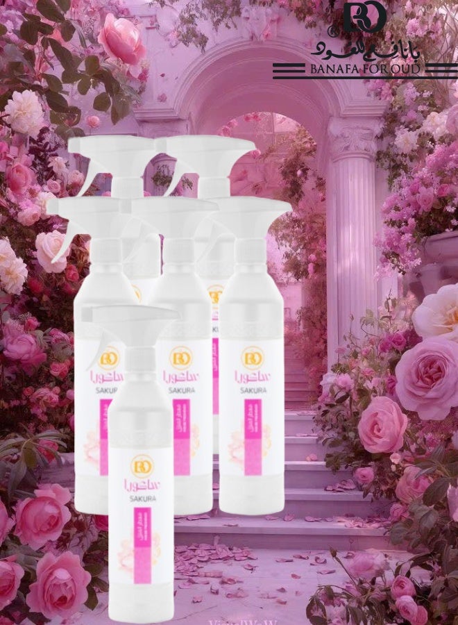 Banafa 6 Pieces Sakura House Freshener - Image 1