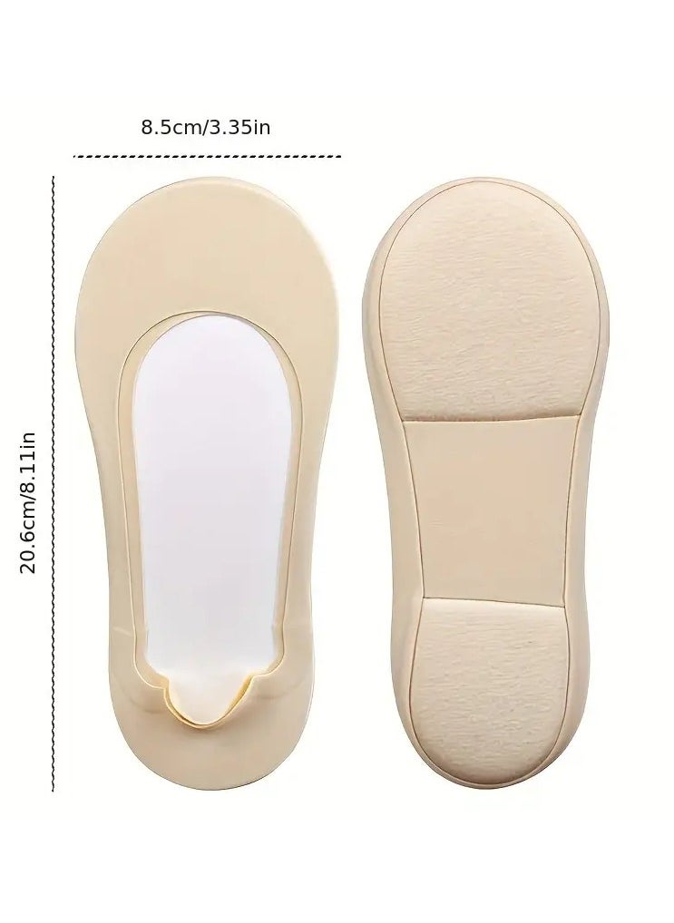 Goolsky Breathable 3D Arch Support Socks for Women - Silicone Non-Slip, Invisible Design with Massage Effect, Perfect for Summer  - Image 3
