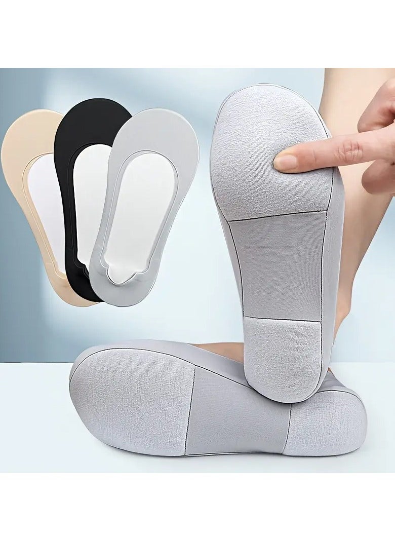 Goolsky Breathable 3D Arch Support Socks for Women - Silicone Non-Slip, Invisible Design with Massage Effect, Perfect for Summer  - Image 4
