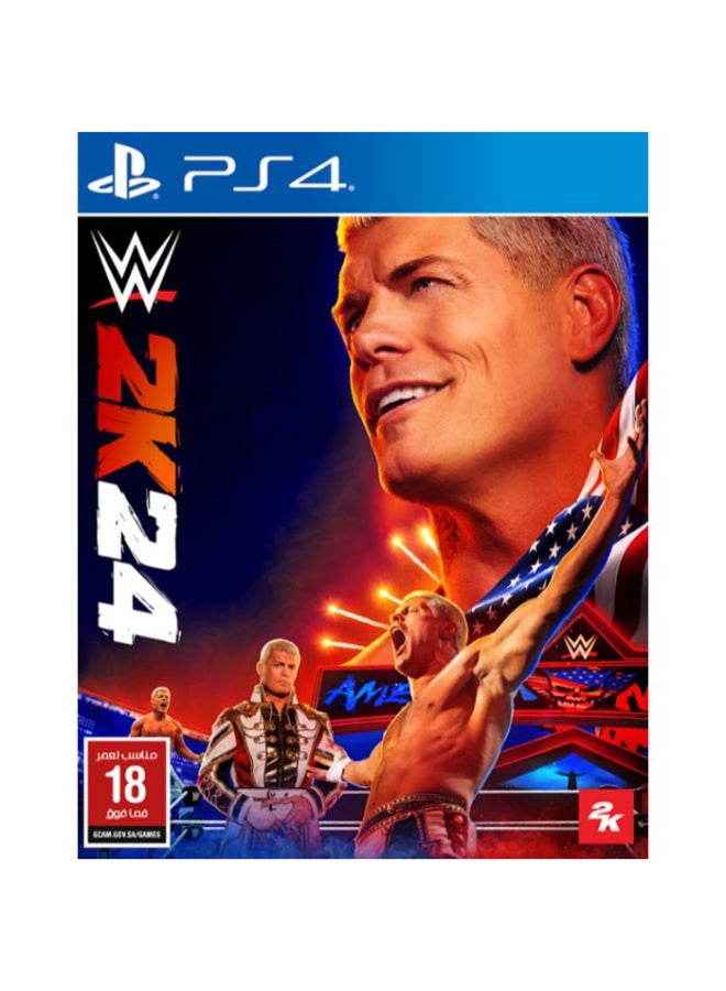 2K WWE 2K24 PS4 Standard Edition - playstation_4_ps4 - Image 1