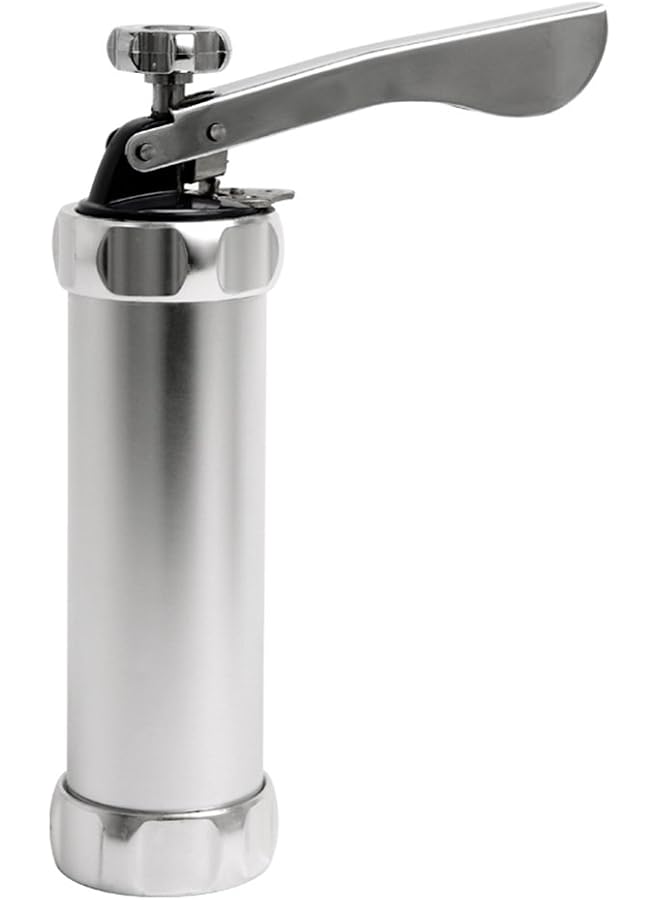 S-TOP Biscuit maker cookie press includes 20 disc shapes four icing nozzles - Image 1