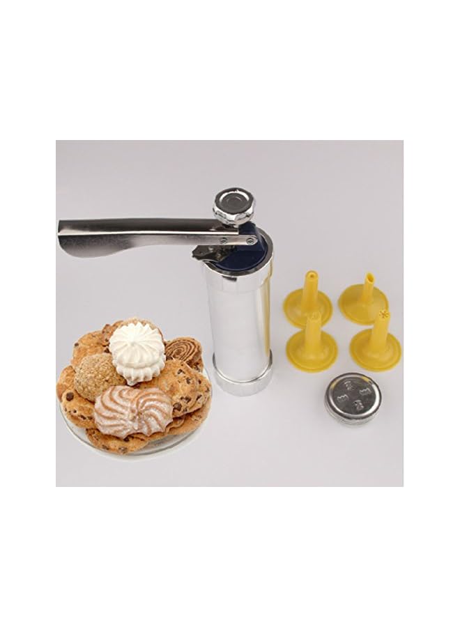 S-TOP Biscuit maker cookie press includes 20 disc shapes four icing nozzles - Image 5