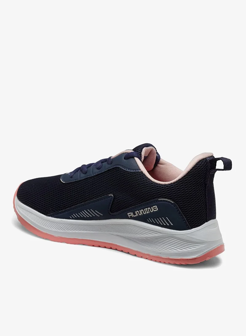 Asian Navy Pink Sneakers for Women and Girls