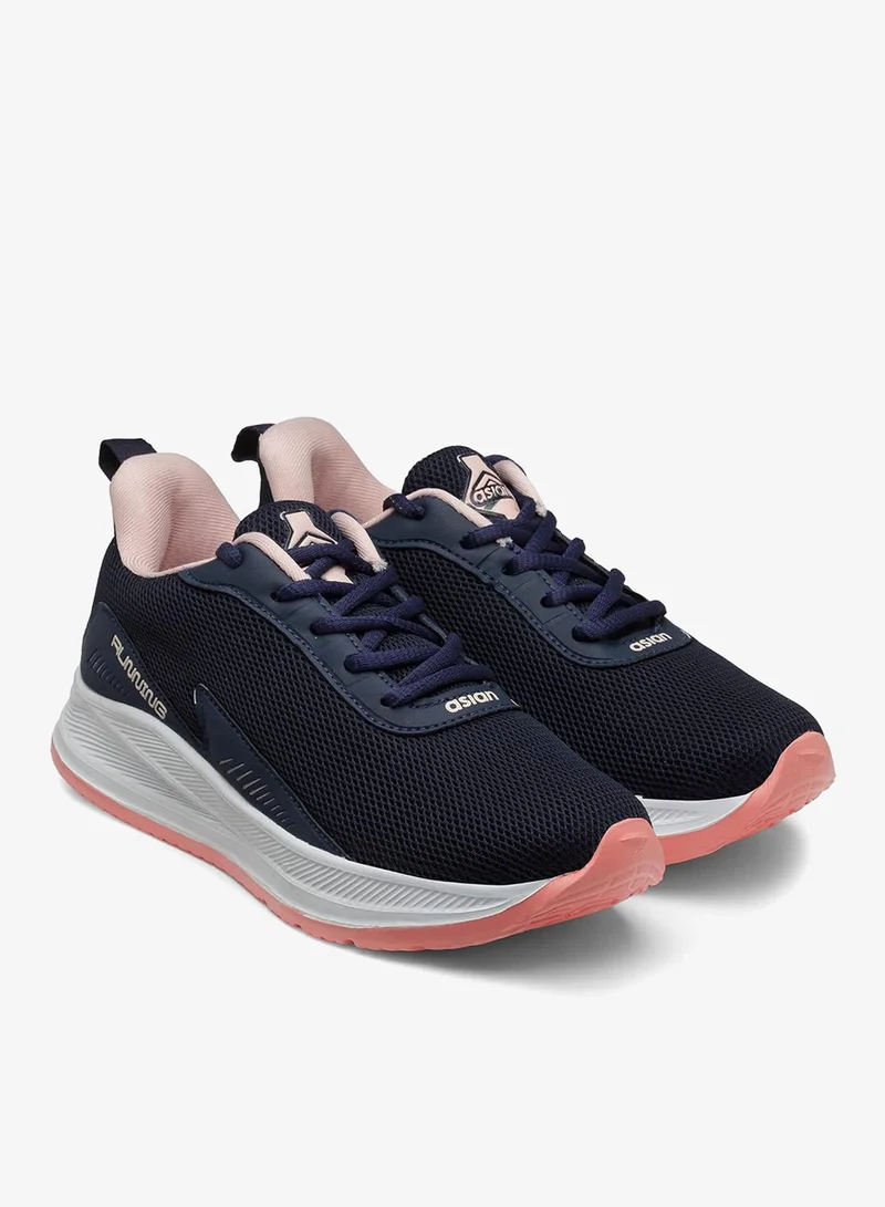 Asian Navy Pink Sneakers for Women and Girls