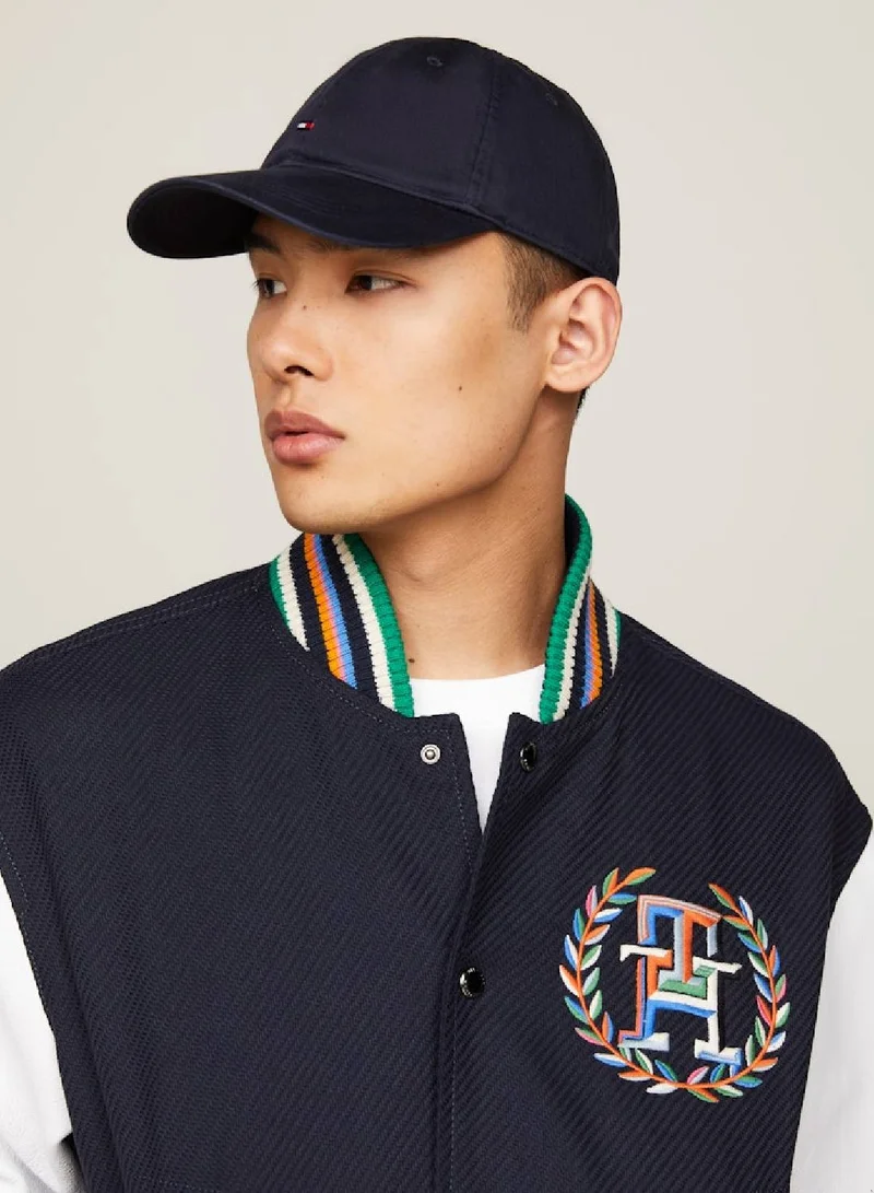 TOMMY HILFIGER Men's Flag Soft 6-Panel Cap, Better Cotton Initiative