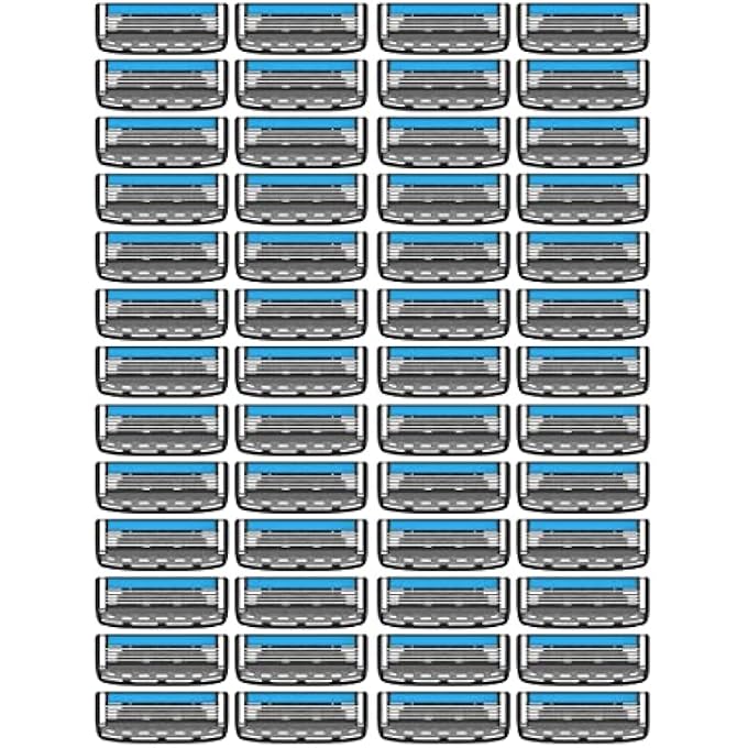 دروكو Dorco Pace 4 Pro نظام الحلاقة رباعي الشفرات 52 خرطوشة إعادة تعبئة بدون مقبض - Image 1