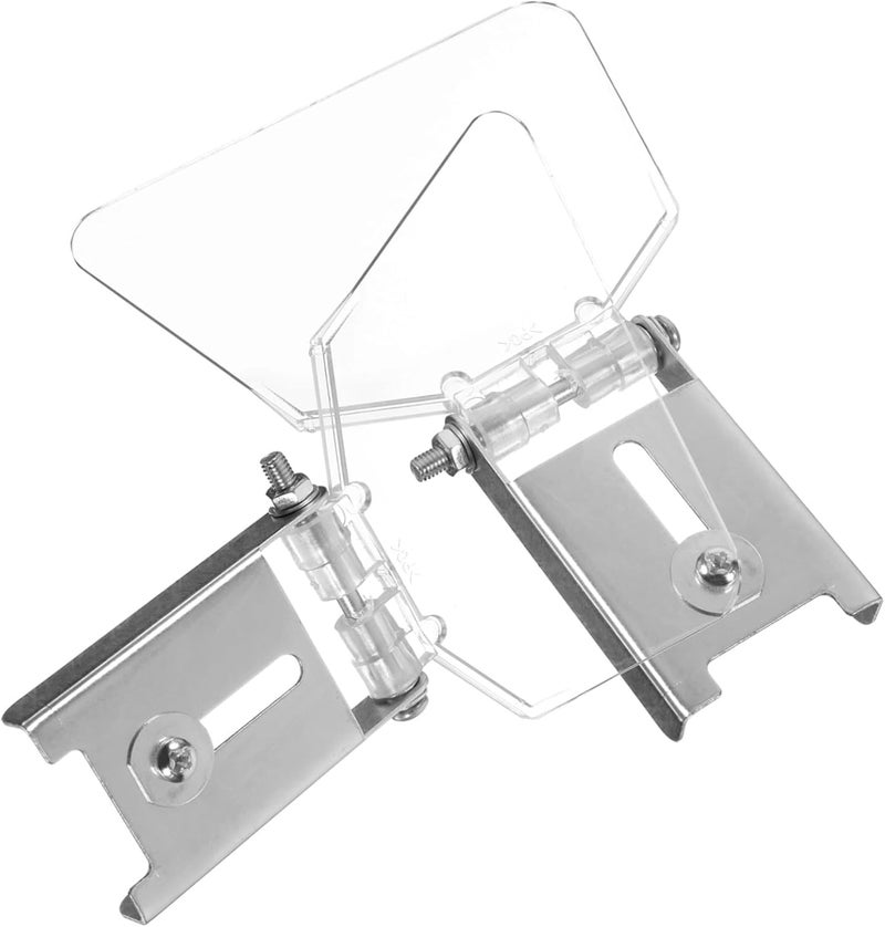 IMIKEYA 2pcs Bench Stainless Steel Attachment Tool Impact Resistance Easy to Install Protective Guard for Bench Grinders and Machine Safety - Image 1