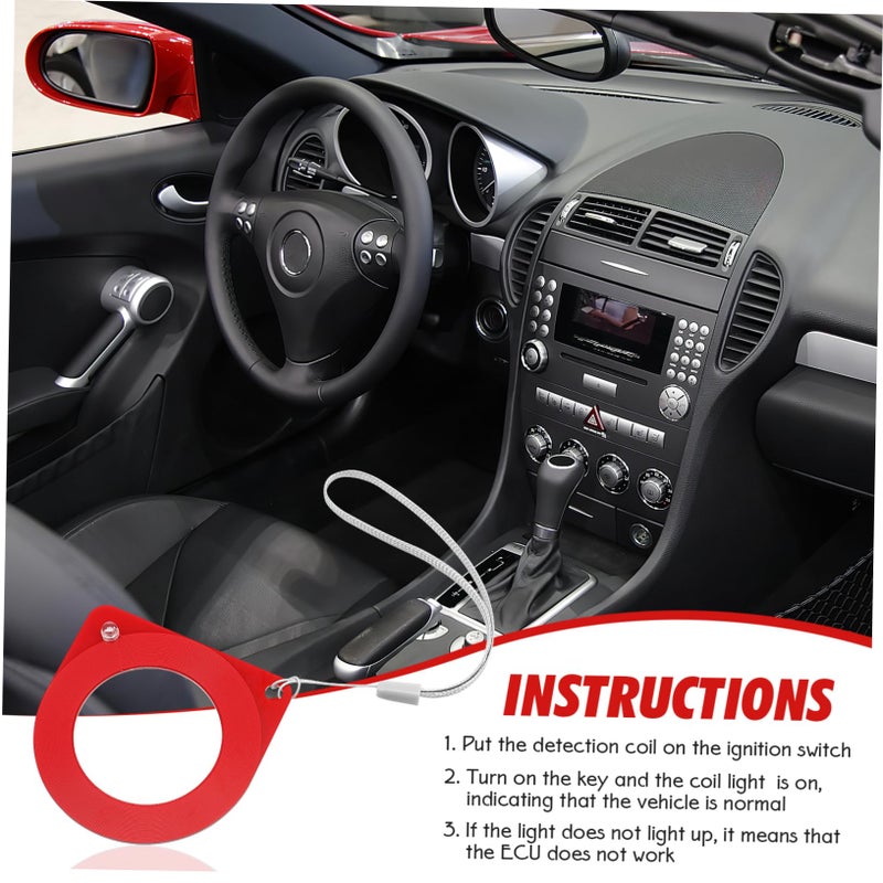 Automotive ECU Test Coil Transponder Coil Tester Quick Diagnosis Car Key Security System 1 Piece - Image 3