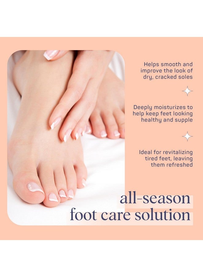 سبا لايف جوارب لتنعيم القدم (8 عبوات) مجموعة تقشير بزيت النعناع وشجرة الشاي من أجل أقدام صحية، إصلاح مكثف، مزيل مسامير القدم، حل للبشرة الجافة، علاج مرطب للقدم - Image 4