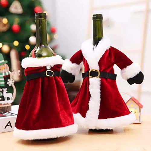 CORAL TREE CORALTREE Christmas Santa Wine Bottle Cover  - Image 1