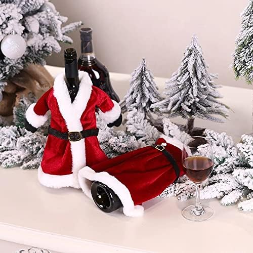 CORAL TREE CORALTREE Christmas Santa Wine Bottle Cover  - Image 4