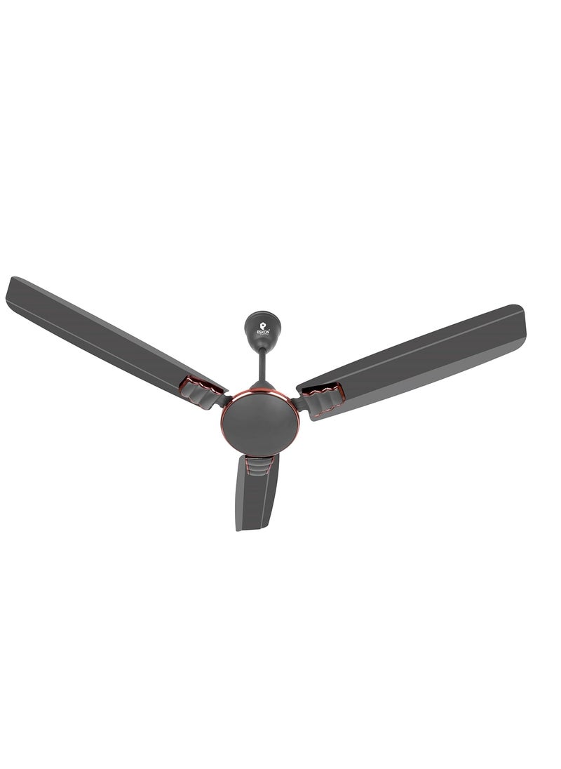 ESKON ESKON TRENDY 1200mm 48 inch HighSpeed Premium Decorative Ceiling Fans for Home 400 RPM Anti RustDust 2 Years Warranty Pack of 1 Smoke Brown SMOKE BROWN  - Image 1