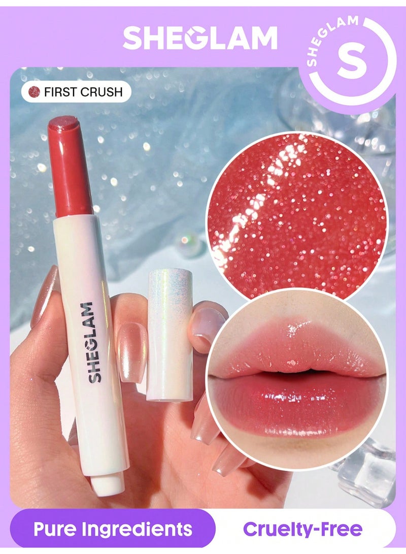 SHEGLAM SG Pout-Perfect Shimmer Lip Plumper- First Crush - Image 2
