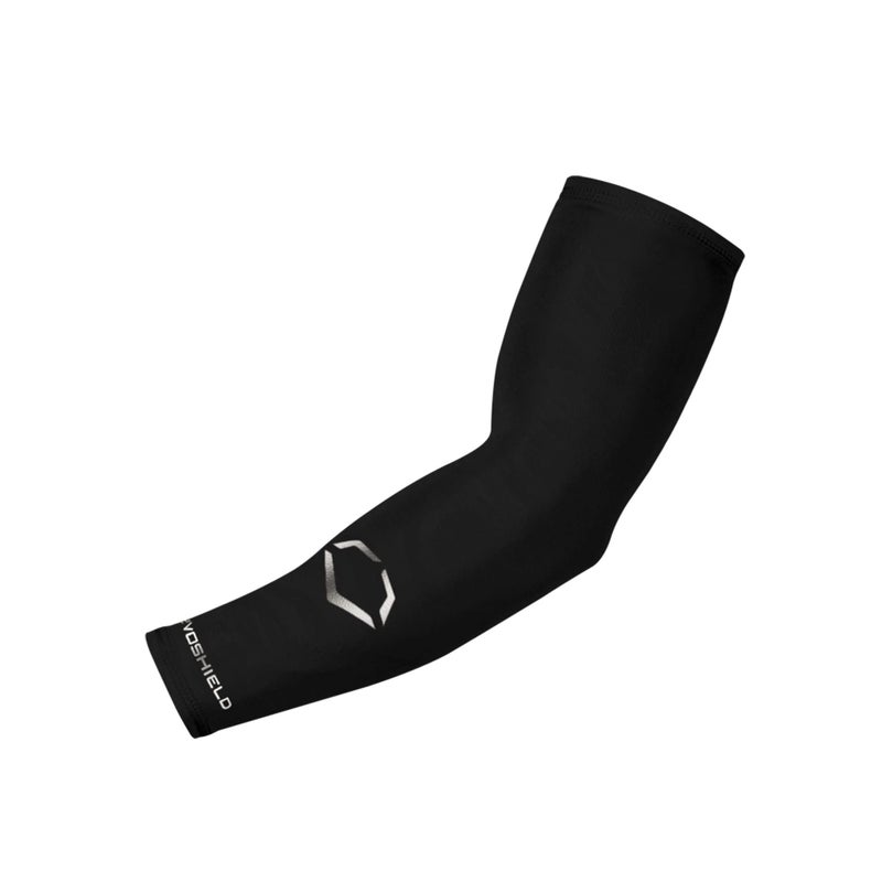 EvoShield Youth Solid Compression Arm Sleeve - Black,One Size Fits Most - Image 1