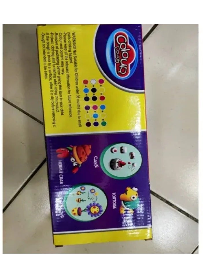 كولور دو مجموعة مكونة من 10 علب من عجينة اللعب الأساسية - Image 3
