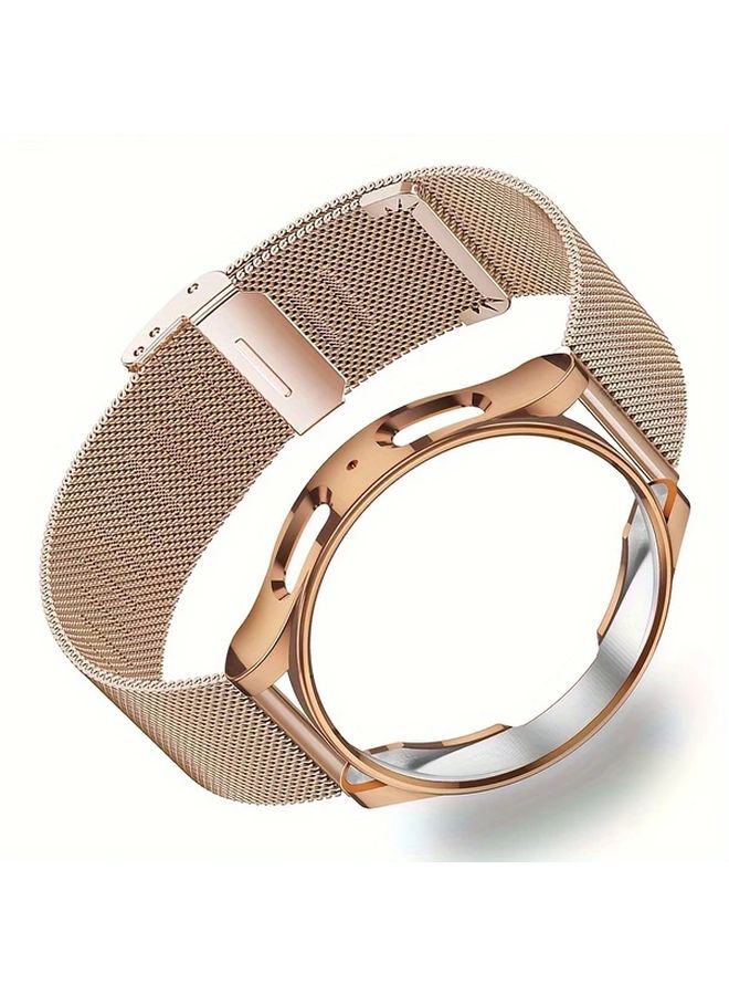 Transparent Silvery Case for Samsung Galaxy Watch 4 40mm Protective Cover - Image 2