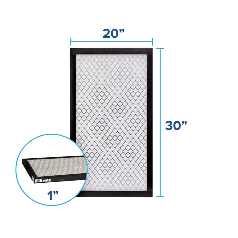 Filtrete 20x30x1 AC Furnace Air Filter, MERV 14, MPR 2500, High Performance Premium Allergen, Ultrafine Particles, Bacteria & Virus Filter, CERTIFIED Asthma & Allergy Friendly, 4-Pack - Image 2