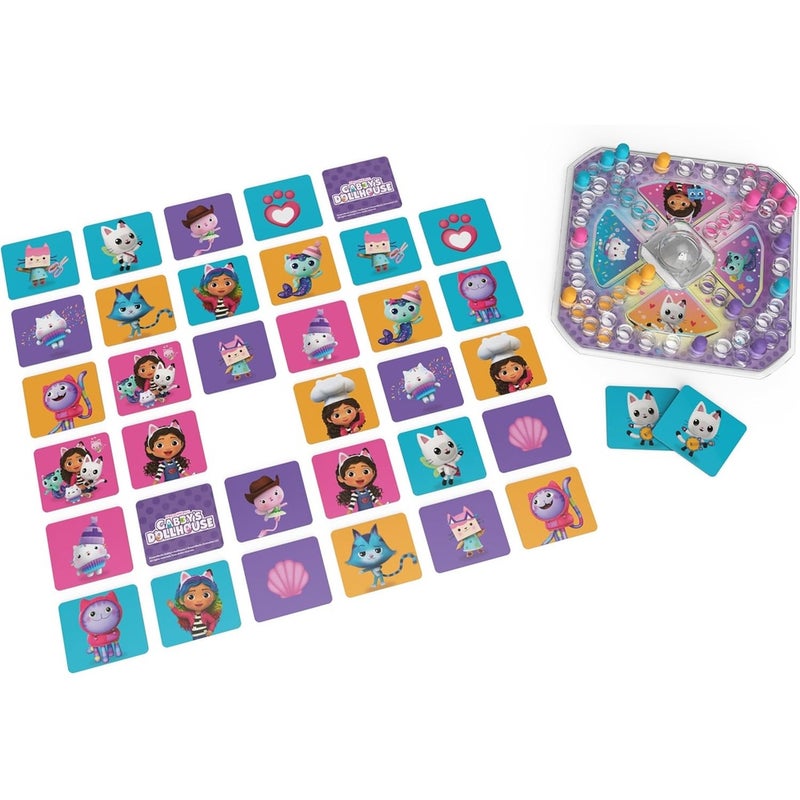 Spin Master - Gabby's Dollhouse Sorry Pop Up & Memo With Pop Up Dice & 72 Cards - 6068315 - Image 3