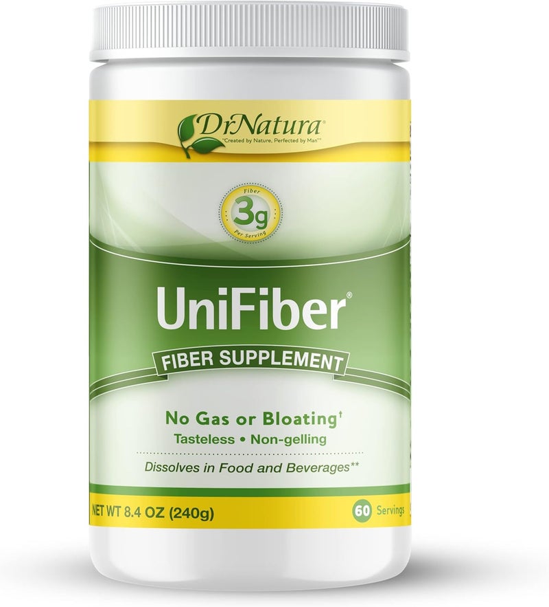 DrNatura مكمل الألياف الطبيعية دكتور ناتورا يوني فايبر 84 أونصة - Image 1