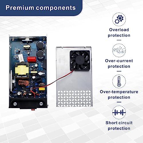 BOSYTRO 12V DC Power Supply 600W AC to DC Converter SMPS 50A 12V Switching Power Supply Transformer for 3D Printer, RV, Led Strip, Motor Pump, CCTV, Electronic Instruments, Lab Computer - Image 4