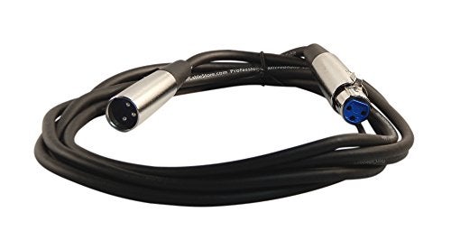 Your Cable Store 10 Foot XLR 3 Pin Male/Female Microphone Cable - Image 1
