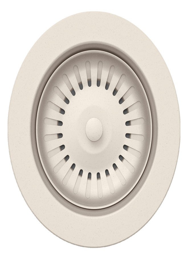 BLANCO 203443 Disposal Flange, 3.5", Soft White - Image 1