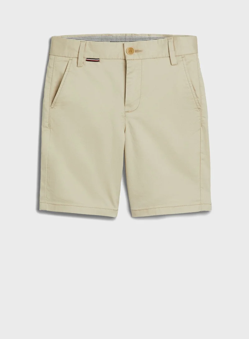TOMMY HILFIGER Kids Essential Chino Shorts