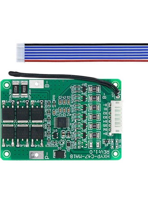 6s 20A Bms 25.2V 18650 Lithium-Lipo Battery Charge Protection Module with Thermistor with Cable Socket