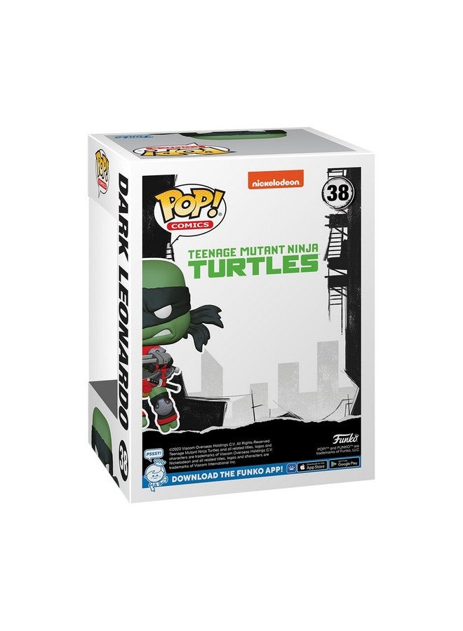 Funko بوب! كومكس: سلاحف النينجا المتحولة - ليوناردو المظلم تمثال فني حصري من بريفيوز - Image 3