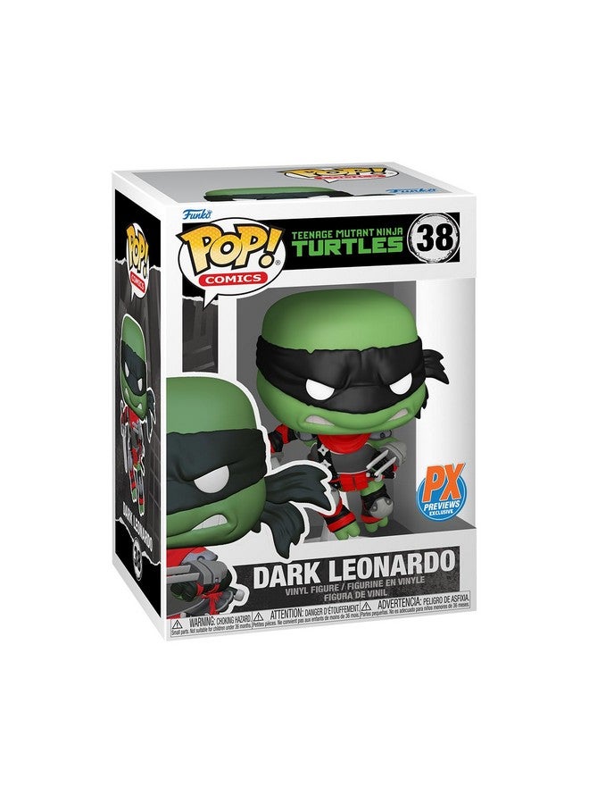 Funko بوب! كومكس: سلاحف النينجا المتحولة - ليوناردو المظلم تمثال فني حصري من بريفيوز - Image 2