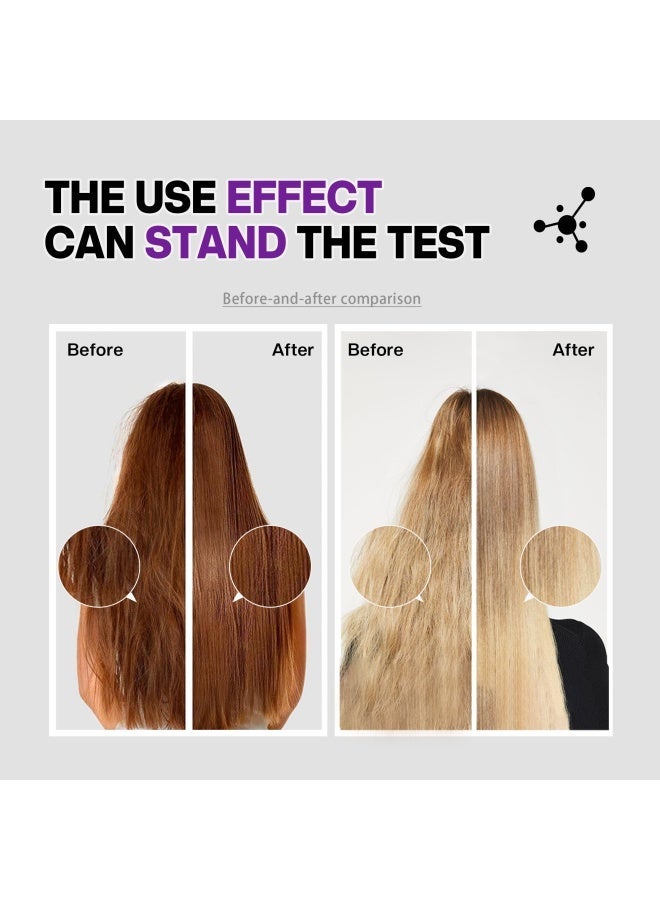 STARPLEX Collagen & Keratin Repairing Shampoo 800ml - Rich Protein for Elasticity & Damage Restoration | Oil Control & Smoothing Moisturizing | Professional Salon Formula for All Hair Types Women - Image 4