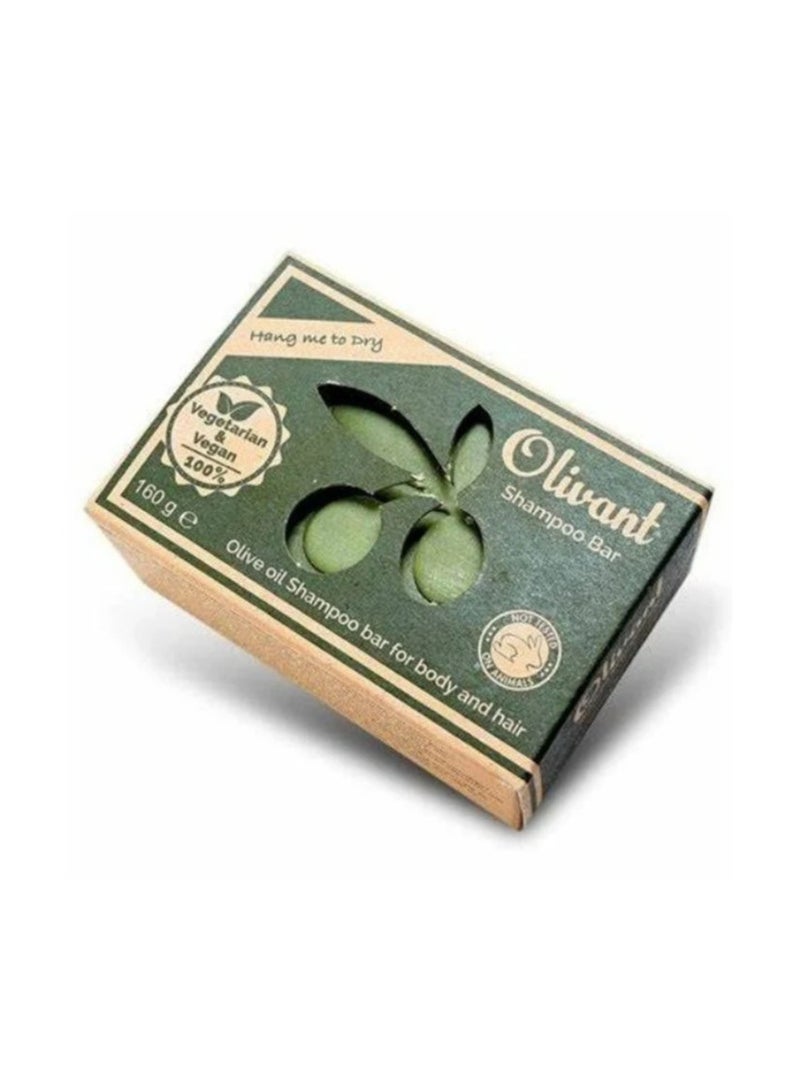 اوليفانت أوليفانت شامبو بار | قالب صلب لتنظيف الشعر والجسم | تركيبة 2 في 1 - Image 1