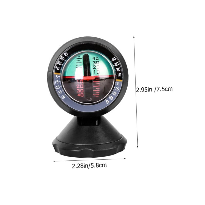 Vehicle Inclinometer Slope Gauge for Cars Boats and Biking Outdoor Level Tool - Image 3