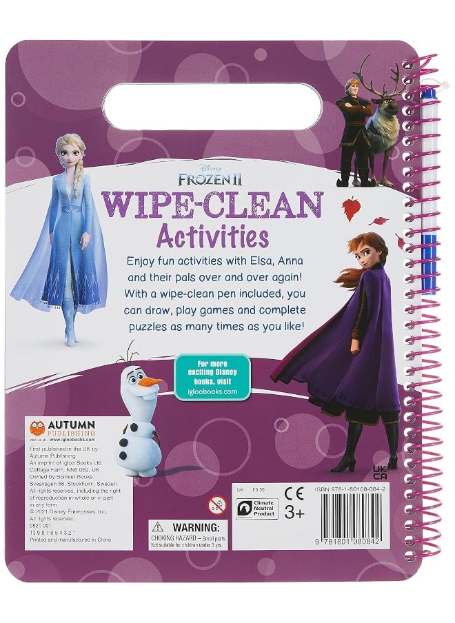 Igloo Books Igloo Books Ltd Disney Frozen 2: Wipe-Clean Activities Book  - Image 2
