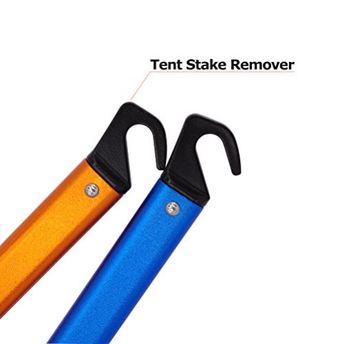 Hikemax Lightweight Outdoor Camping Hammer Aluminum Tent Hammer with Tent Stake Remover, 13-Ounce - Image 4