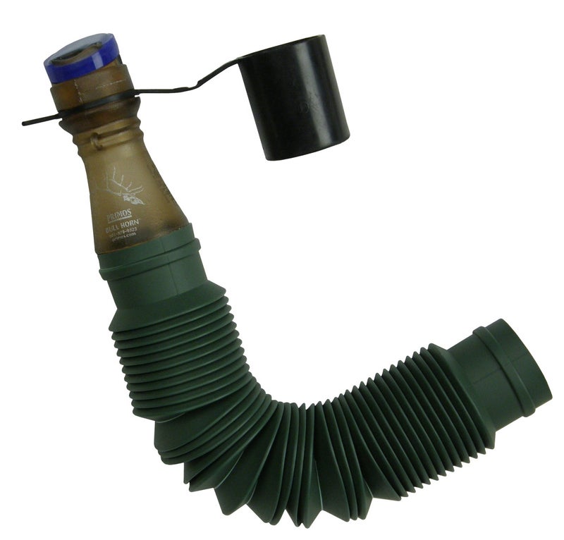 Primos Hunting 00912 Bull Horn Elk Call Support Shelf with Blue Reed Extends from 7" to 24", with Mouthpiece, Camo Cover 1 Snap-On Reed - Image 2