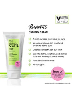 ALL ABOUT CURLS ALL ABOUT CURLS Smoothing Cream | Controllable Definition | Define, Moisturize, De-Frizz | All Curly Hair Types | Vegan & Cruelty Free | Sulfate Free | 5.1 Fl Oz  - Image 2