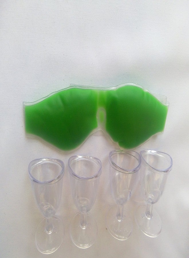 PrimeStore Big sale Primestore eye wash cup (Pack of 4) with eye gel pack hot and cool (Pack of 1) - Image 2