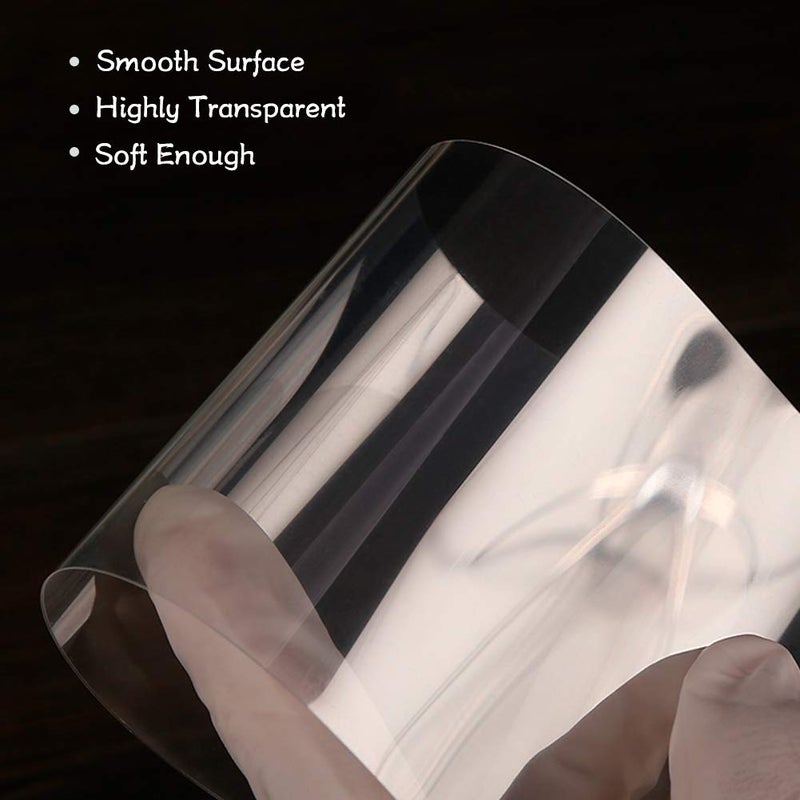 YQL Cake Collar 6 Inch,Acetate Cake Collar Roll DIY Acetate Sheet Baking Transparent Mousse Cake Sheets Surrounding Edge Clear Cake Strips for Baking Decorate Shaker Cards Making(6x394Inch) - Image 3