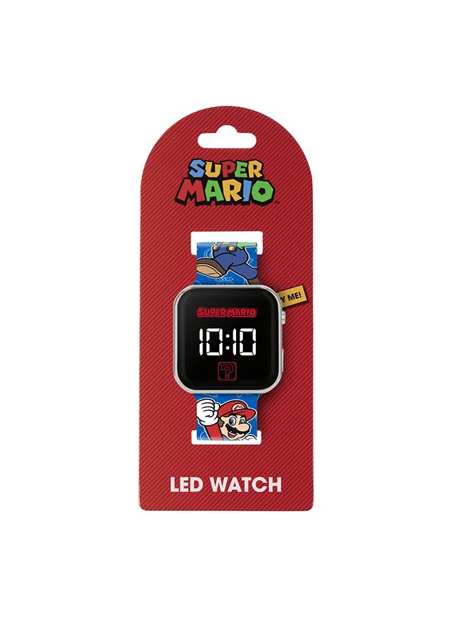 Disney Boys Digital Square Shape Plastic Wrist Watch - GSM4259 - 35 Millimeter