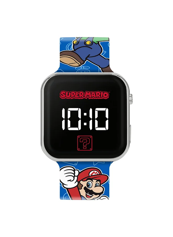 Disney Boys Digital Square Shape Plastic Wrist Watch - GSM4259 - 35 Millimeter